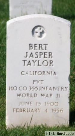 Bert Jasper Taylor