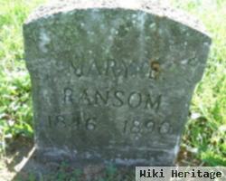 Mary Emaline Moore Ransom