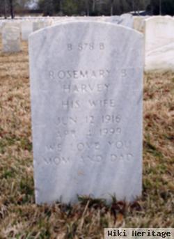 Rosemary B Harvey