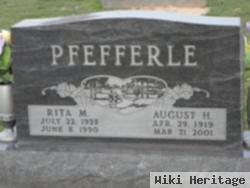 August H Pfefferle