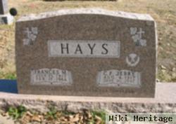 C. F. "jerry" Hays