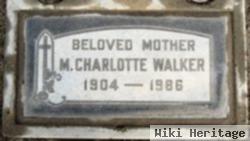 Mary Charlotte "charlotte" Ferris Walker