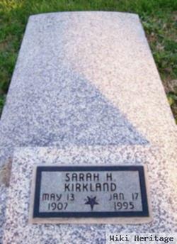 Sarah Helen Carper Kirkland