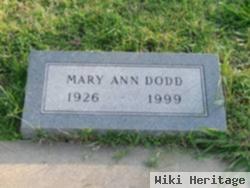 Mary Ann Dodd