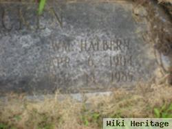 William Halbern Setbacken