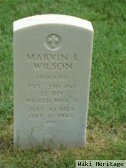 Pvt Marvin L Wilson