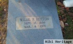 William Floyd "willie" Holton