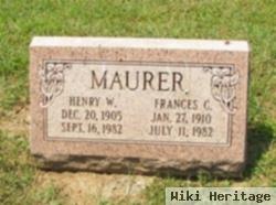 Henry W Maurer