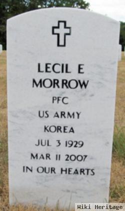 Lecil E "lee" Morrow