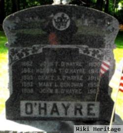 John B O'hayre