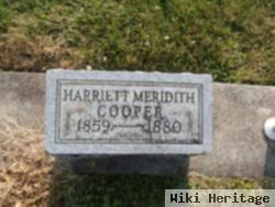 Harriett Nancy Meridith Cooper