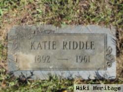 Katherine "katie" Riddle