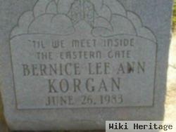 Bernice Lee Anne Korgan