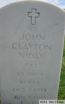 John Clayton Niday