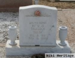 Betty Jo Wright Truelock