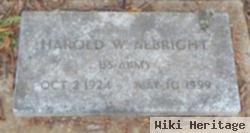 Harold W. Albright