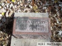 Letha O. Perry