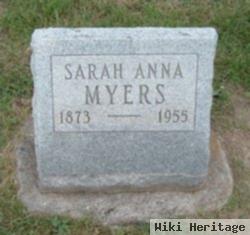 Sarah Anna Myers