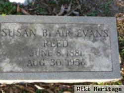 Susan Blair "susie" Evans Reed