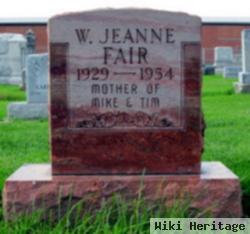 Wilma Jeanne Fair