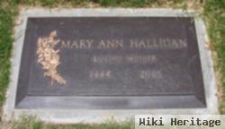 Mary Ann Halligan