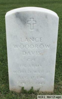 Lance Woodrow Davis