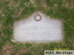 Elizabeth J Wilson