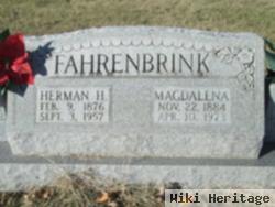 Herman H Fahrenbrink