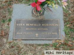 Vera Virginia Benfield Robinson