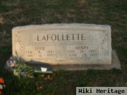 John Henry Lafollette, Sr