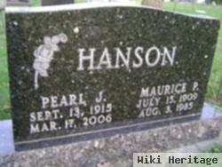 Maurice P. Hanson
