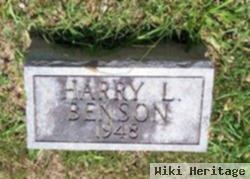 Harry Lowell Benson, Jr