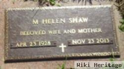M Helen Hutchison Shaw
