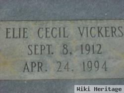 Elie Cecil Vickers, Sr