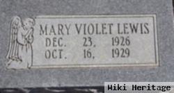 Mary Violet Lewis