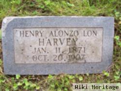 Henry Alonzo "lon" Harvey