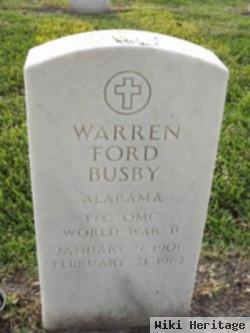 Warren Ford Busby