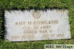 Roy Henry Rowland