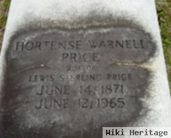 Louisa Hortense Warnell Price