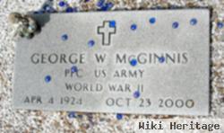 Pfc George Wesley Mcginnis