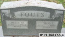 John E Fouts