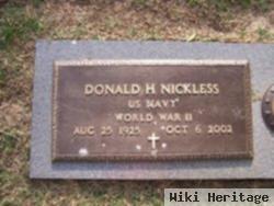 Donald Harold Nickless