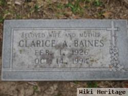 Clarice A Baines