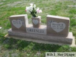 Harold R Greenlee