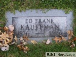 Edward Franklin Kauffman