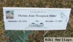 Thelma Jean Thompson Miller