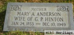 Mary A. "molly" Anderson Hinton