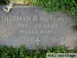 Pvt Thurman D Hutchison