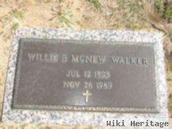 Willie B Mcnew Walker