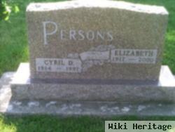 Cyril D Persons